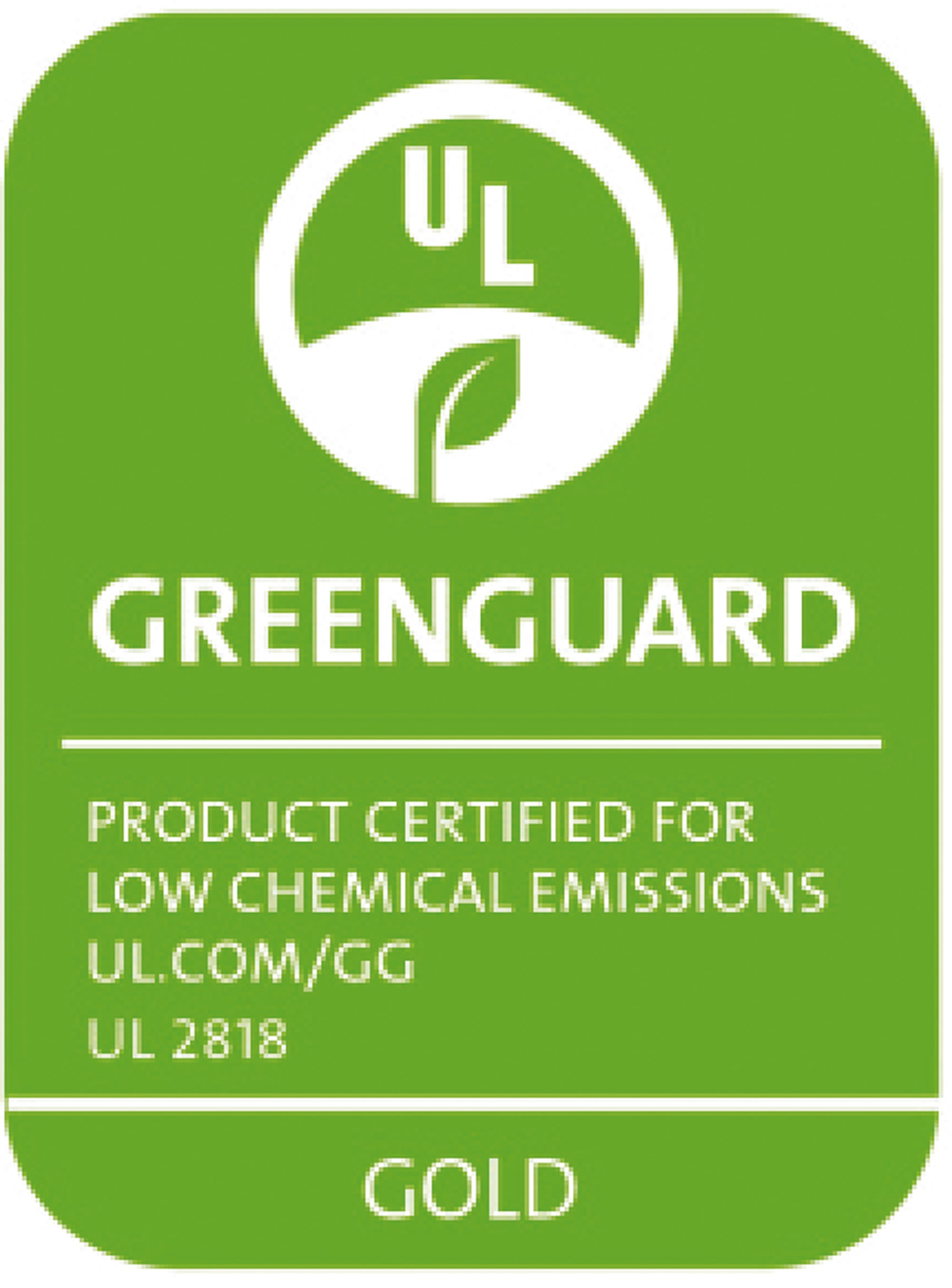 [Translate to Italienisch:] Zertifikat Greenguard Gold