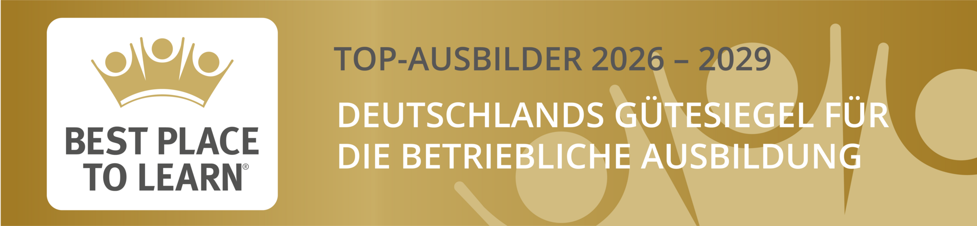 Banner Zertifizierung Best Place to learn